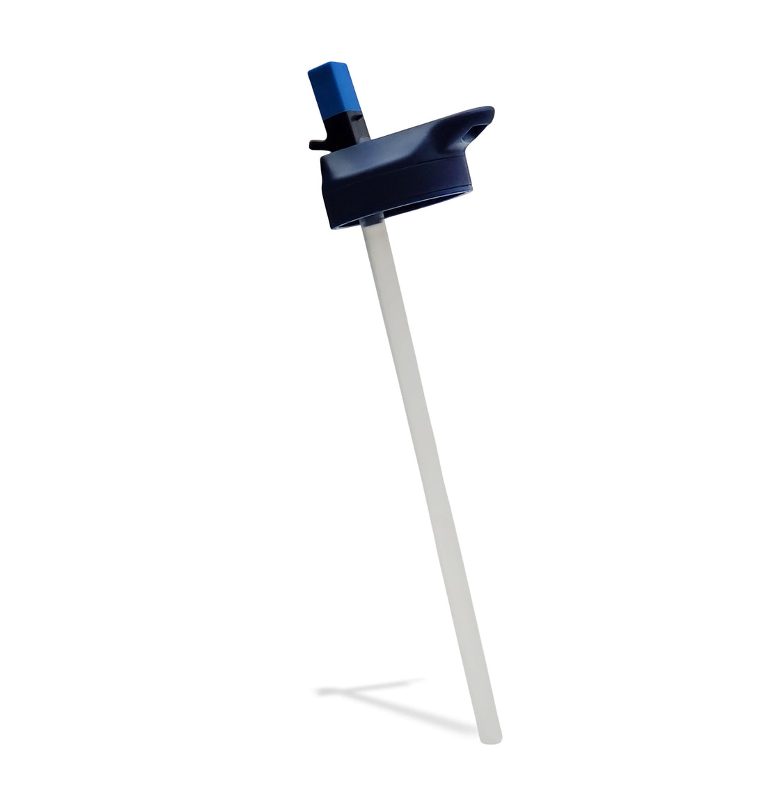 Blue Straw Lid for Sports Water Bottle
