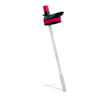 Pink Straw Lid for Sports Water Bottle