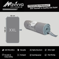 Microfibre yoga towel accessory