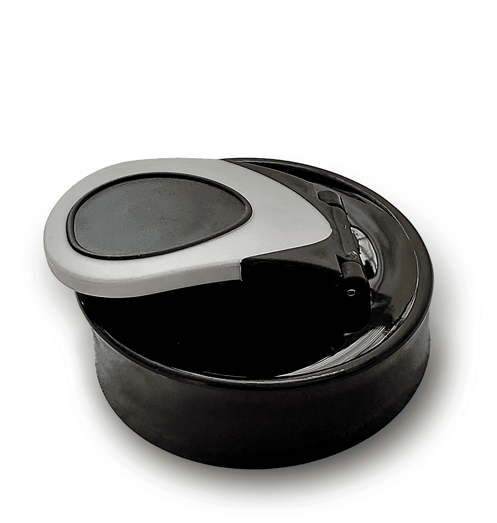Water Bottle Lid with flip cap (Black) - Navivva Splendid