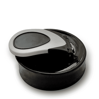 Water Bottle Lid with flip cap (Black) - Navivva Splendid