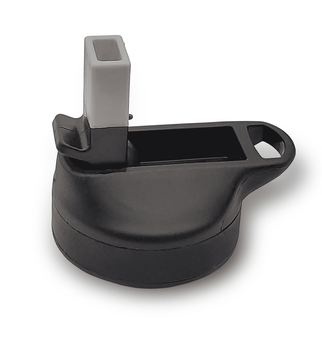 Water Bottle Lid with Straw (Black) - Navivva Splendid