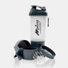 Black Sports Protein Shaker Bottle