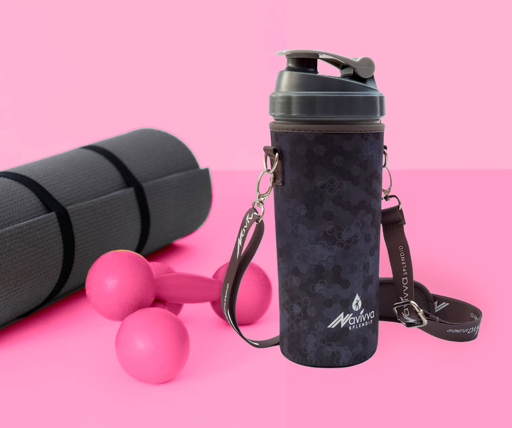 600ml Protein Shaker with Sleeve