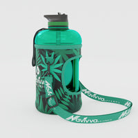 2.2 Litre Water Bottle with Sleeve - Green