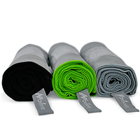 Microfibre sports towel for the gym
