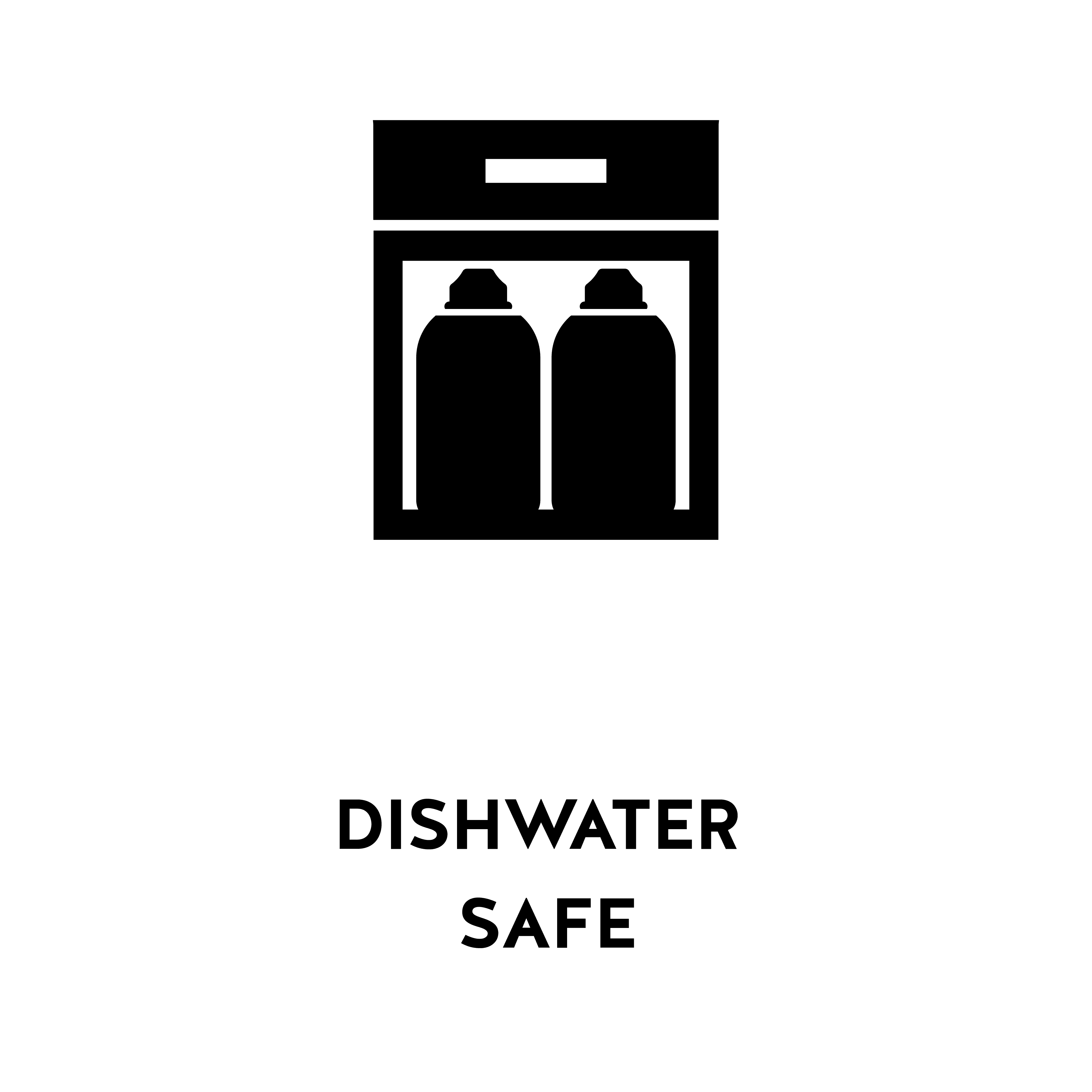 Dishwater safe for your large water bottle